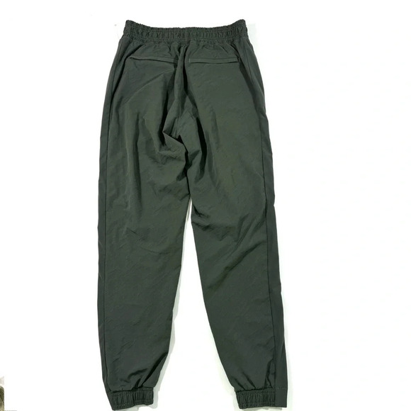 Athleta Brooklyn Textured Jogger Pants Mountain Olive Green - Picture 2 of 9
